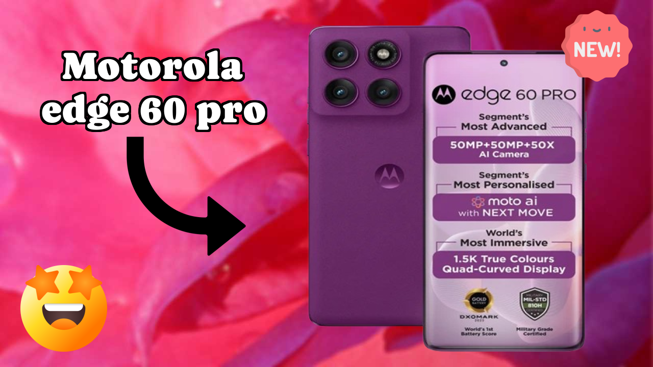 Motorola Edge 60 Pro Performance Test: MediaTek Dimensity 8350 Extreme Edition Speed & Reliability