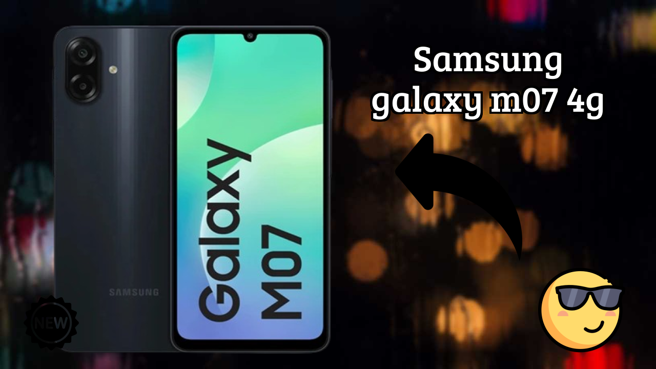 Samsung Galaxy M07 4G Display Analysis: 6.7 Inches (17.02 Cm) Screen